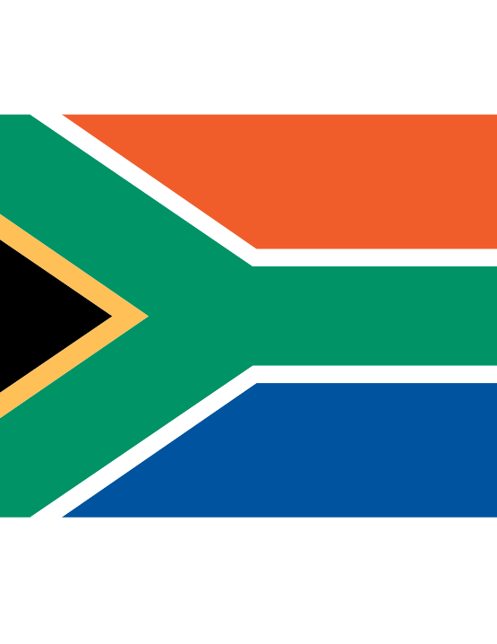 South Africa Peace Sign Flag scallywag peacesymbol.org Peace ...