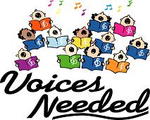 Cowan Mill Church Blog » Blog Archive » Voices Needed!