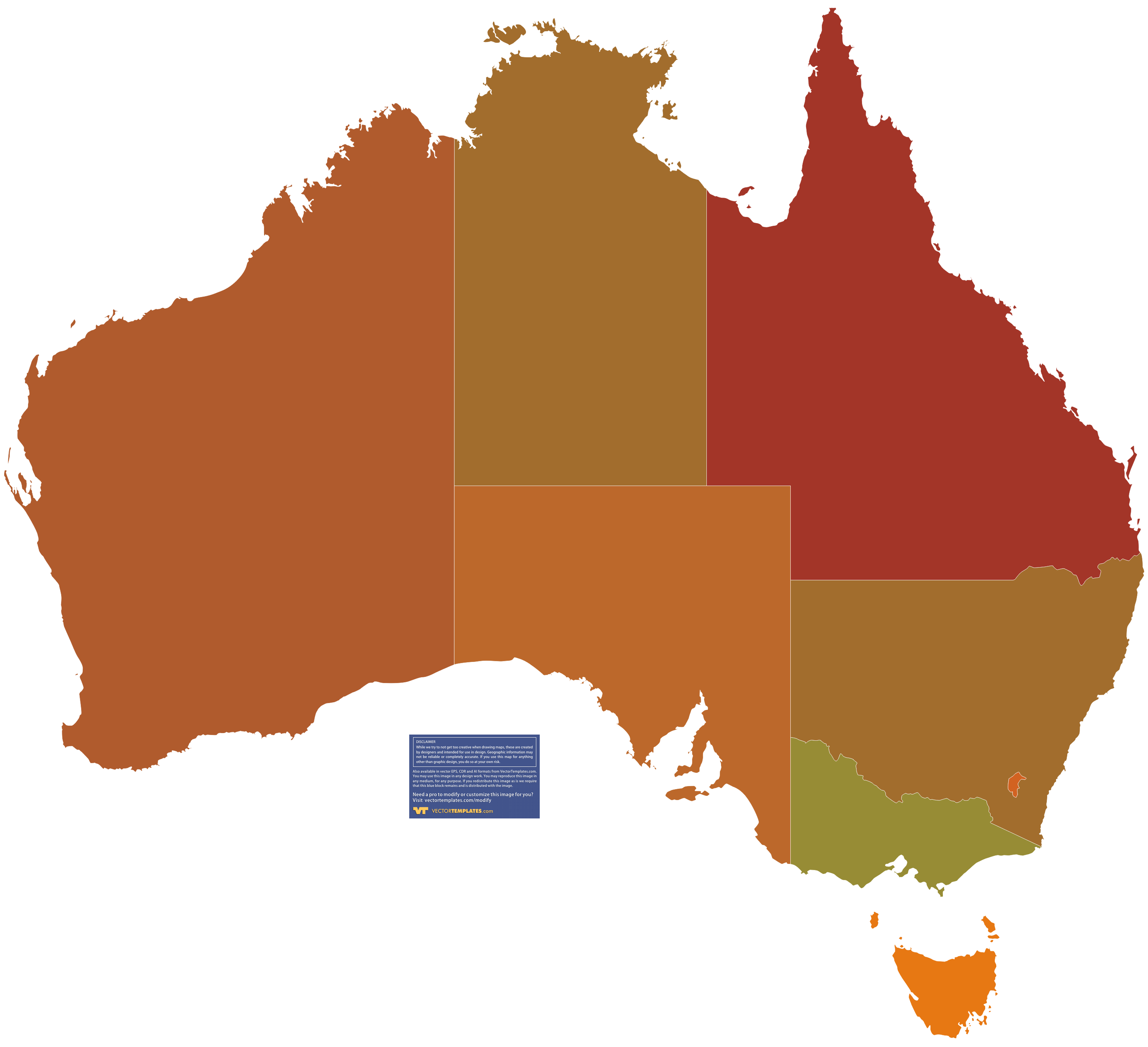 Maps of Australia