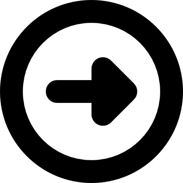 Arrow to right in a circle - Icon | Download free Icons