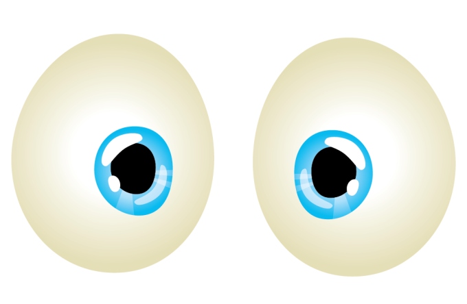 Funny Cartoon Eyes | Vectino