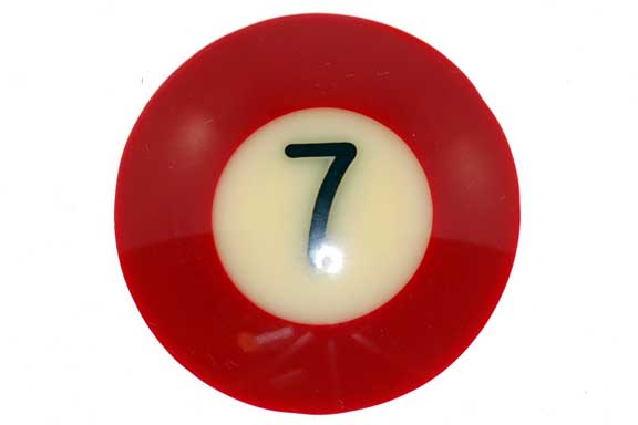 Pool Ball Slice #7 324 pool ball slice [324] - $17.00 : Objects ...