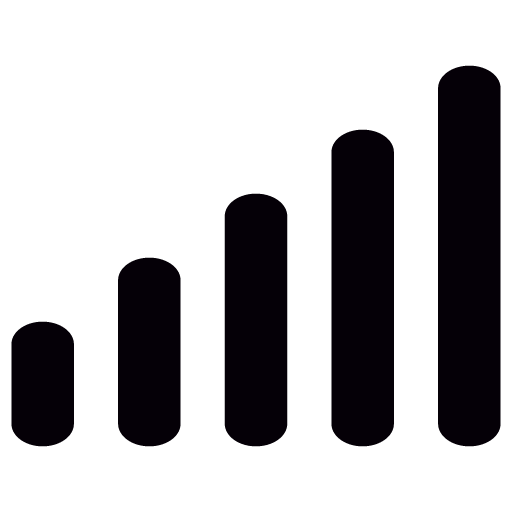 Signal handphone Vector Icon, 42466