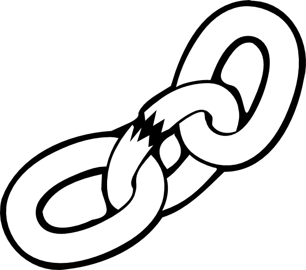 Broken Chain Clipart