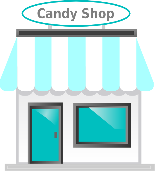 Candy Store Clipart