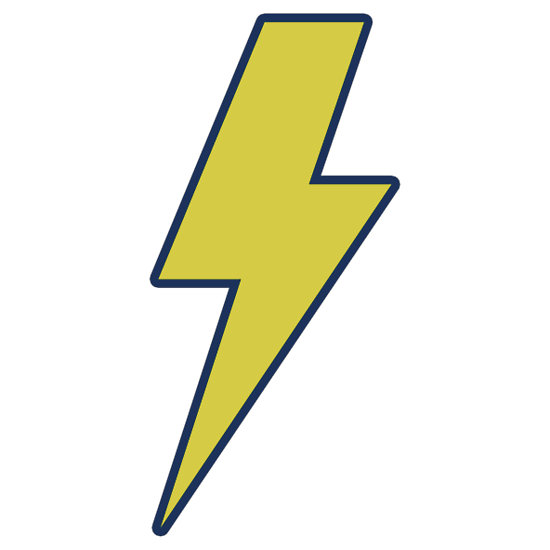 LIGHTNING BOLT T SHIRT HEAT TRANSFER funny T-shirt iron on sticker ...