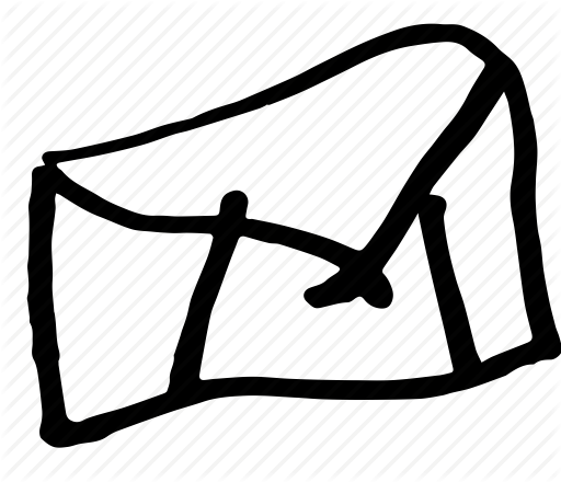 Communication, doodle, drawing, email, envelope, freehand, hand ...