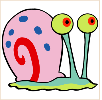 Snail clipart free
