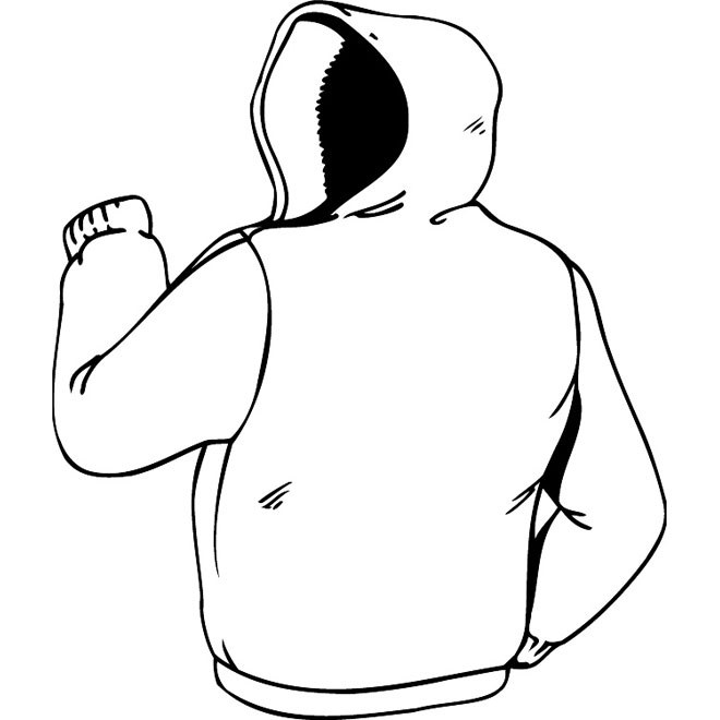 HOODIE VECTOR TEMPLATE - Download at Vectorportal
