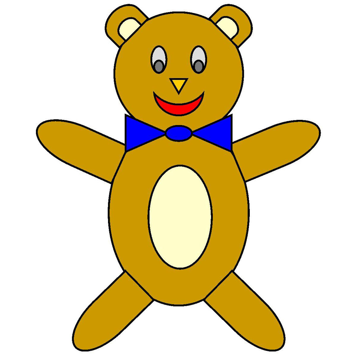 Abc Teddy Bears Clipart