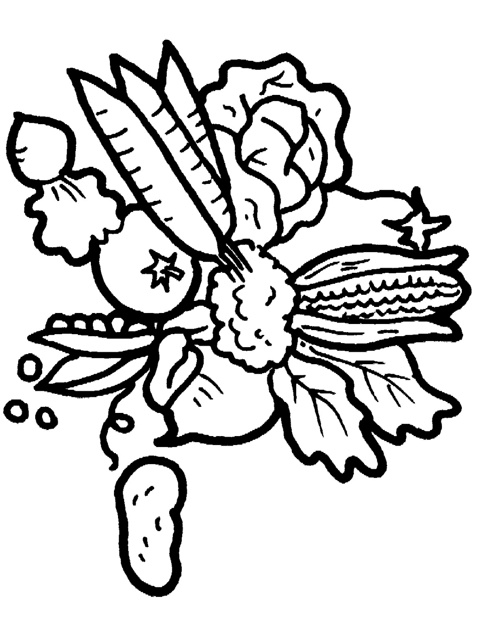 free coloring pages of vegetable. sugar snap peas coloring page ...