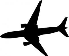 Plane clip art Free Vector - Transport Vectors | DeluxeVectors.com