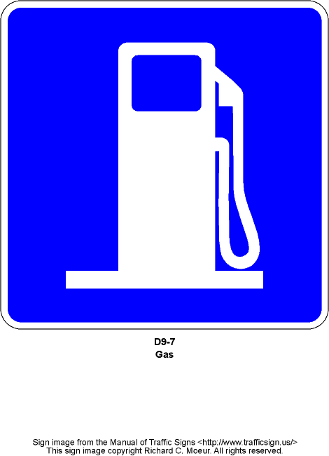 Manual of Traffic Signs - D9 Series Signs