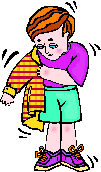 Kid clipart body dressed in a dress