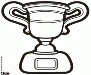 Trophy Coloring Page Coloring Pages