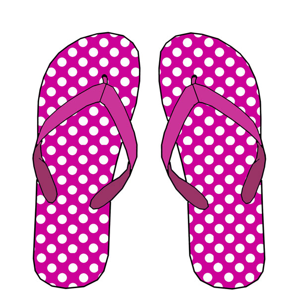 Flip Flop Clip Art - Tumundografico
