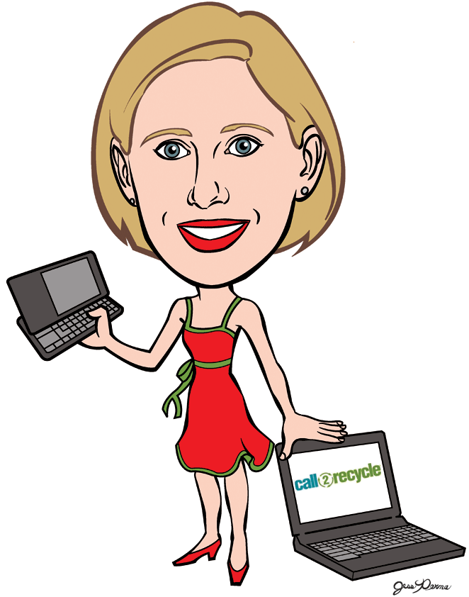 Cleaning Lady Cartoon