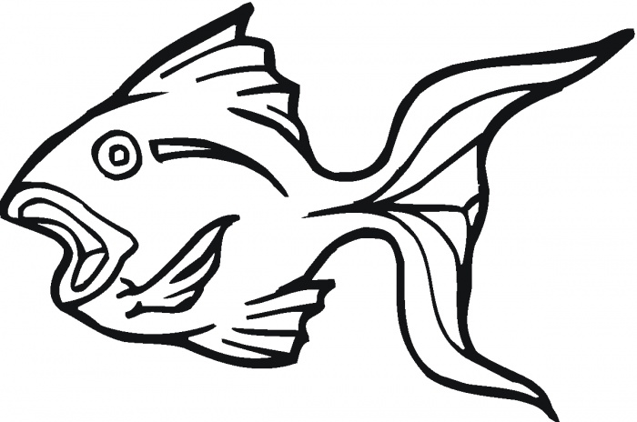 Goldfish Coloring Pages