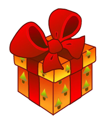 Christmas Gift Box Clipart