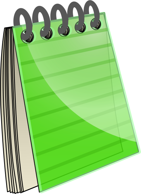 Best Notebook Clipart #18933 - Clipartion.com