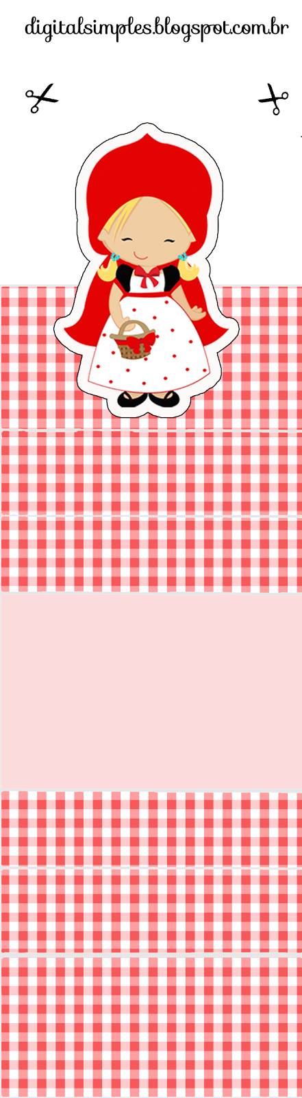 Little Red Riding Hood: Free Printable Original Nuggets or Gum ...