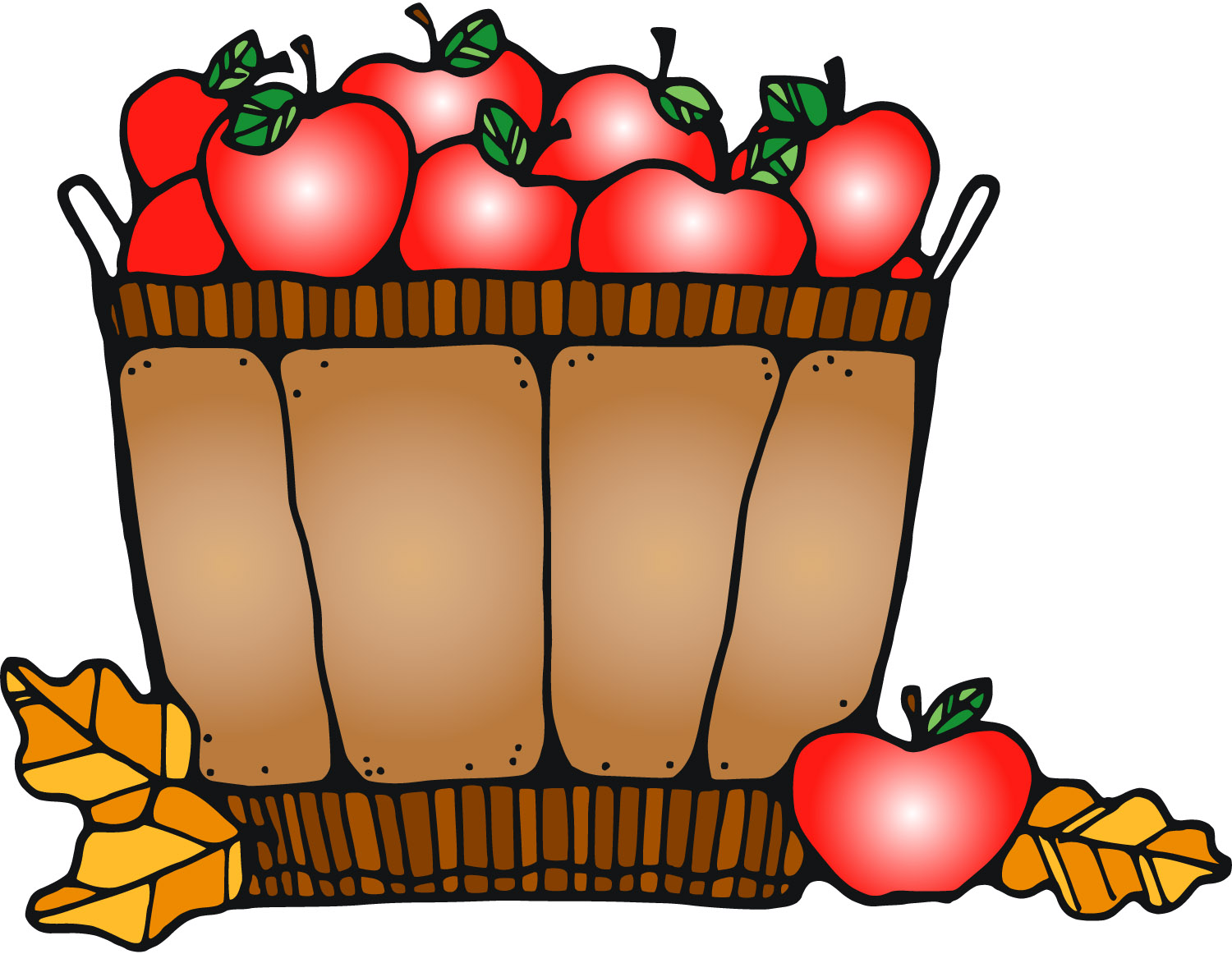 September apple clipart
