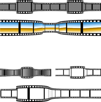 PSD Detail | filmstrip ribbons | Official PSDs