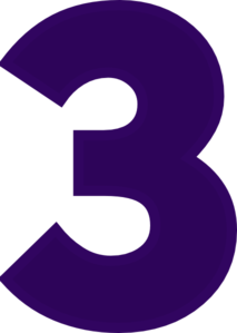 Number Three Clipart - Free Clipart Images