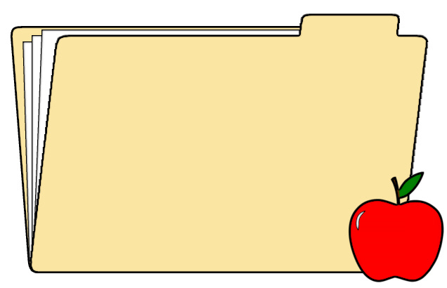 Writing Folder Clipart