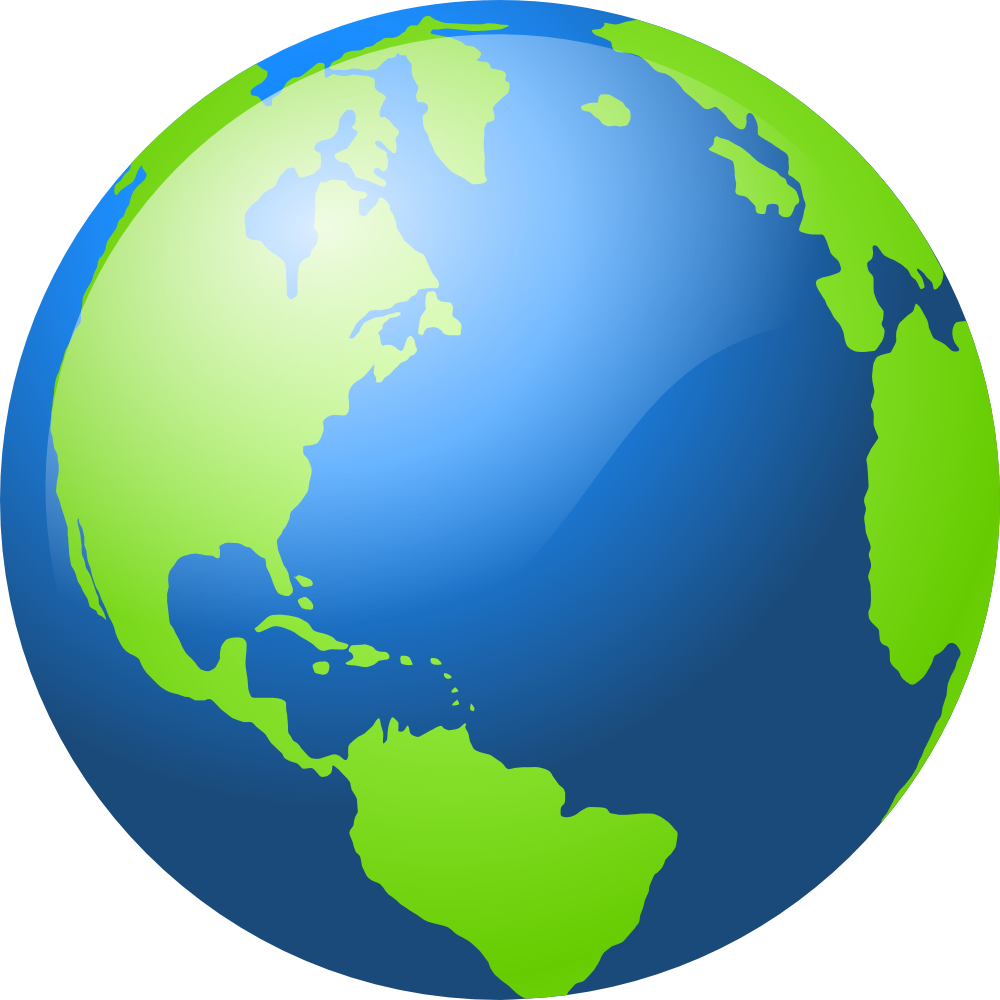 Globe asia clipart
