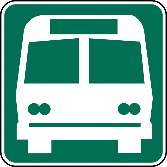 Bus Stop Sign Clipart