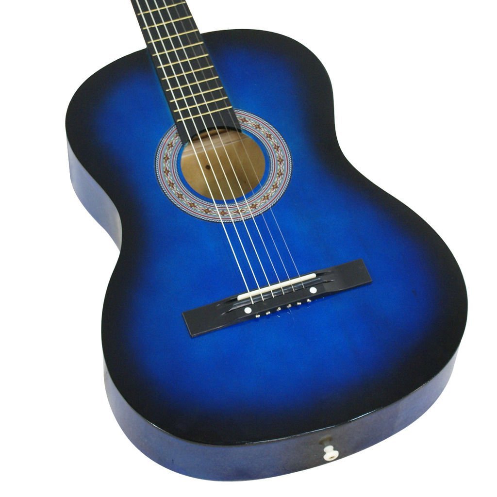 Amazon.com: 38" GREEN Acoustic Starter Guitar (7/8 Size ...