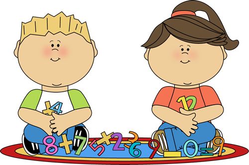 Math centers clipart