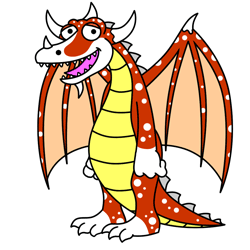 How to Draw a Dragon Cartoon