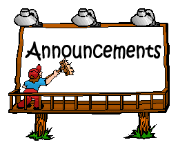 Announcement Clip Art - Tumundografico