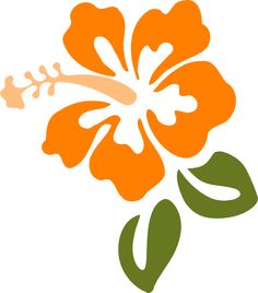 Tropical flowers, Design and Flower stencils