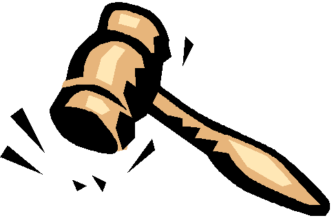 Auctioneer Gavel Clipart