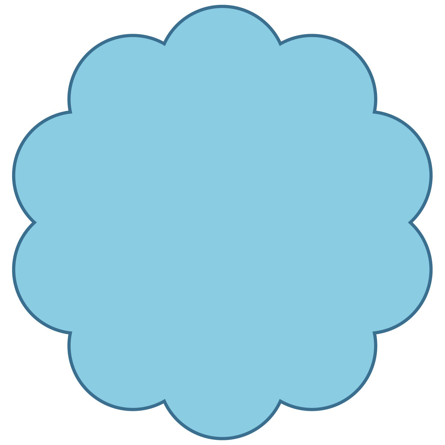 Scalloped Edge Border Clipart