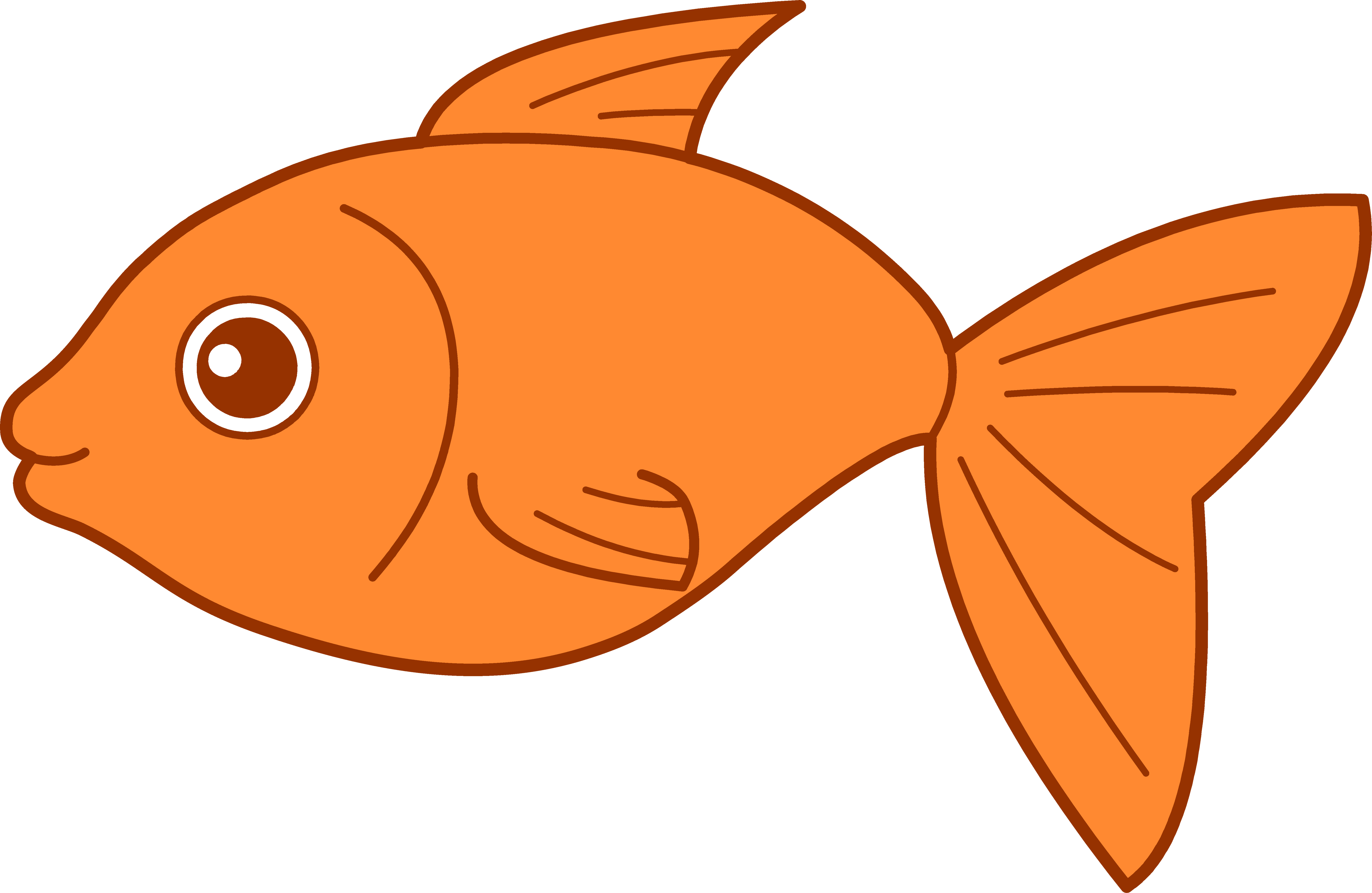 Cute Fish Clipart - Tumundografico