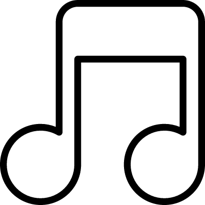 Musical note outline â?? Free Vectors, Logos, Icons and Photos ...