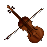 Free Small Violin Clip Art