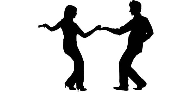 Salsa dancing clipart
