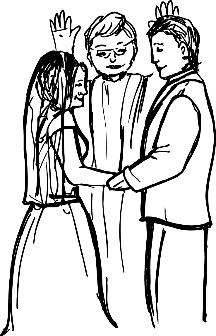 Catholic marriage clipart free