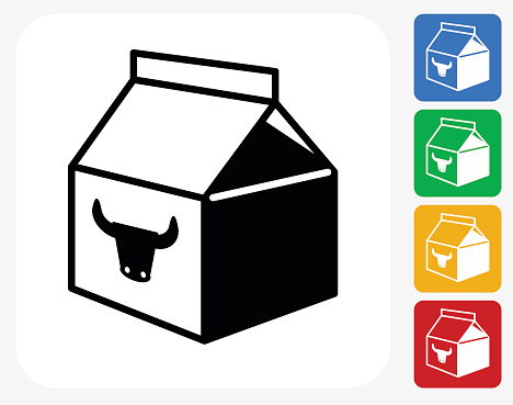 Milk Carton Clip Art, Vector Images & Illustrations