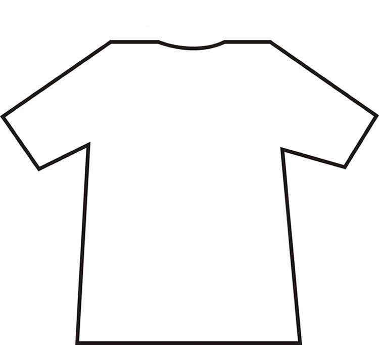 T Shirt Coloring Page - AZ Coloring Pages