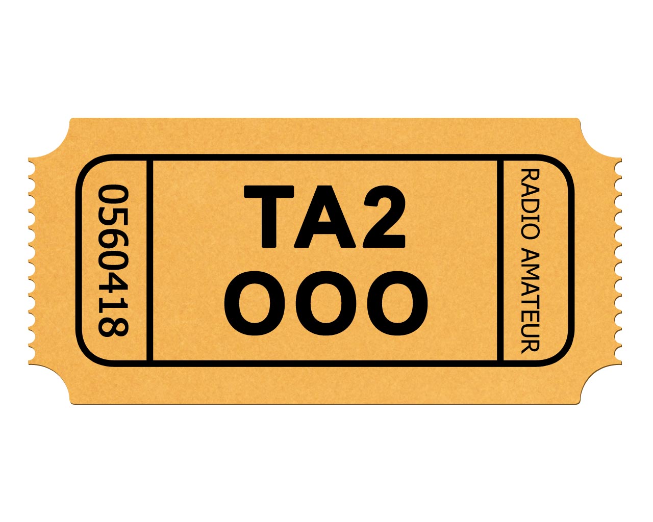 Admission ticket clip art