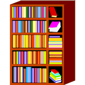 Bookcase Clipart - Tumundografico