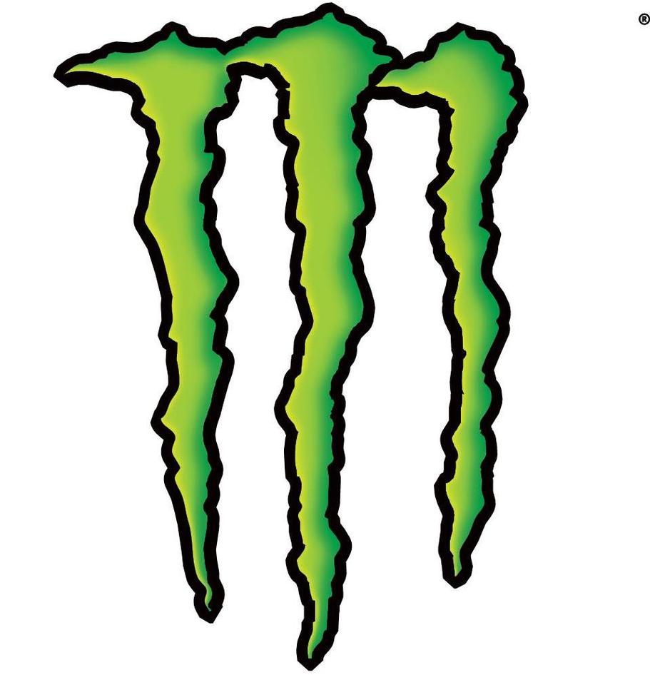 Monster Energy Logo Bone Black Tattoo Png Latino Photo Clipart ...