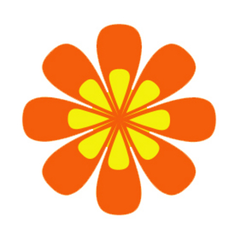 Groovy Flower Clipart