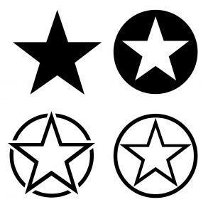 Stars in circles Photo | Free Download